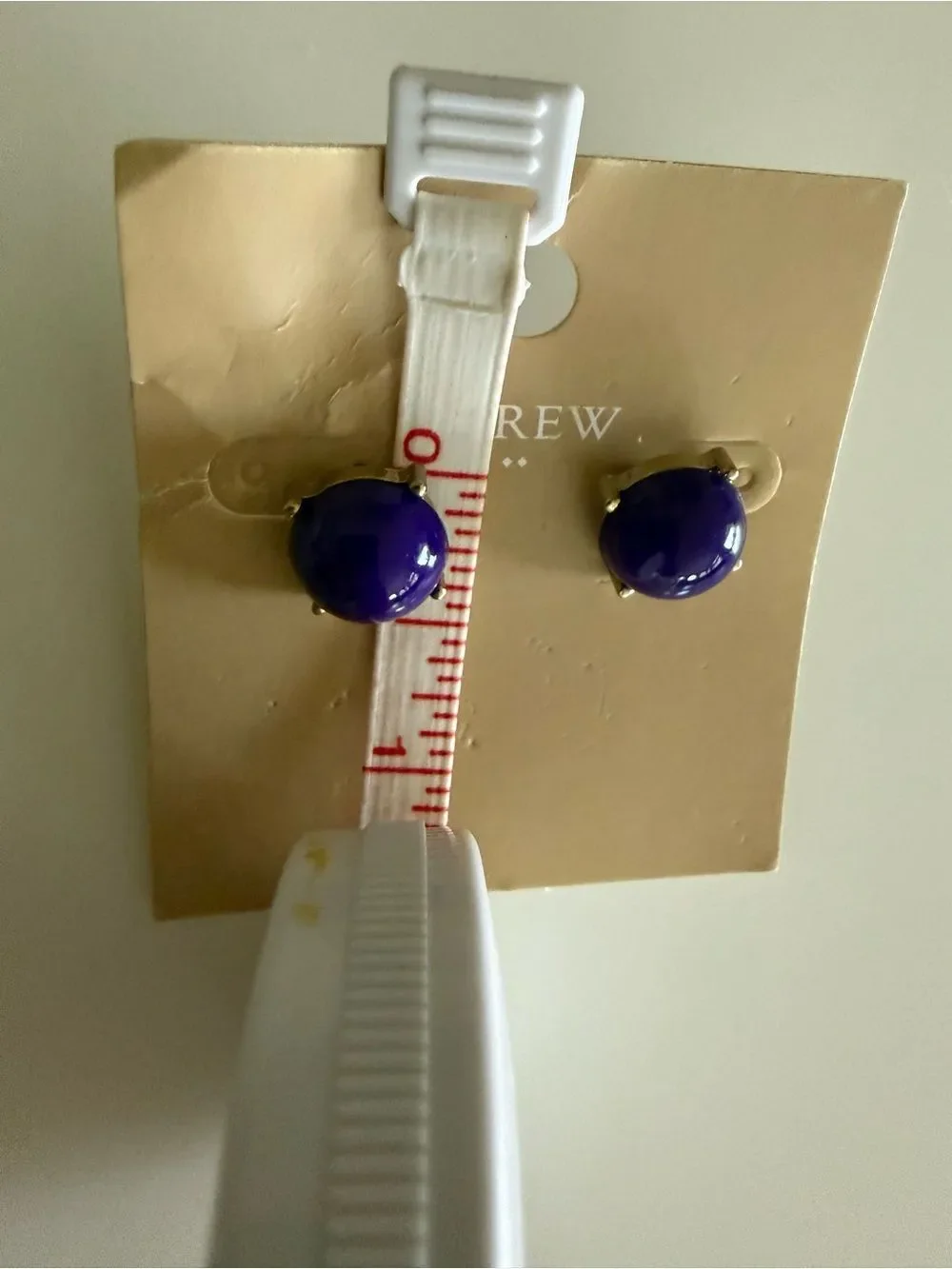 J. Crew Purple Bubble Stud Earrings